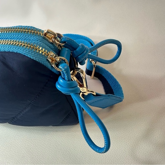NEW WOMEN’S ON 34TH Blue Nylon Crossbody, Created for Macy's - Picture 4 of 6